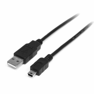 Kabel Micro USB Startech USB2HABM2M           USB A Mini USB B Czarny