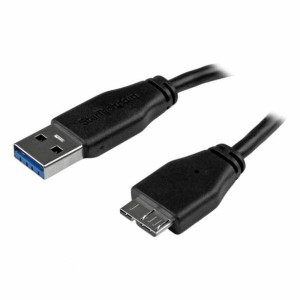 Kabel USB do Micro USB Startech USB3AUB15CMS         Czarny