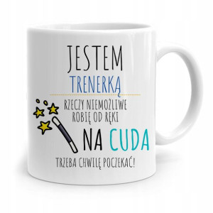 Dla Trenera Trenerki Gym Siłownia Kubek Prezent