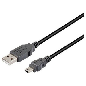 Kabel USB na Mini USB TM Electron Czarny