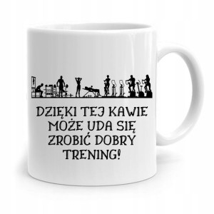 Dla Trenera Trenerki Gym Siłownia Kubek Prezent