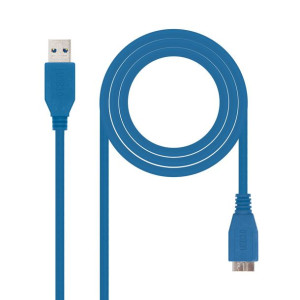 Kabel USB 3.0 A na Micro USB B NANOCABLE 10.01.1101-BL 1 m