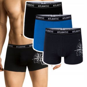 Bokserki męskie bawełniane Atlantic 3-Pack