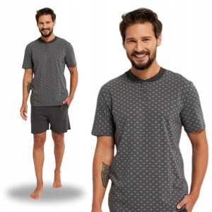 Piżama męska krótkie spodenki Italian Fashion