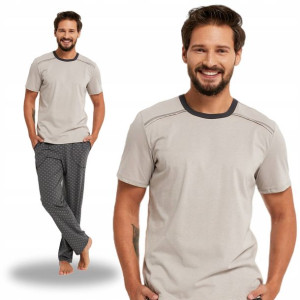 Piżama męska bawełniana Abel Italian Fashion