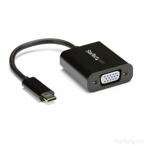 Adapter USB C na VGA Startech CDP2VGA              Czarny