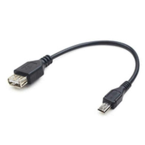 Kabel z rozgałęźnikiem USB GEMBIRD A-OTG-AFBM-03 (15 cm)