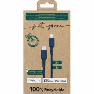 Kabel USB-C do Lightning BigBen Connected JGCBLCOTMFIC2MBL Niebieski