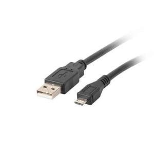 Kabel USB do Micro USB Lanberg 480 Mb/s Czarny