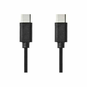 Kabel USB C Nedis CCGP60700BK10 Czarny 1 m