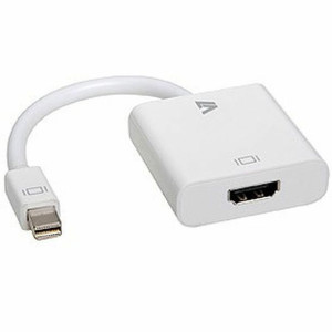 Adapter Mini DisplayPort na HDMI V7 CBL-MH1WHT-5E        Biały