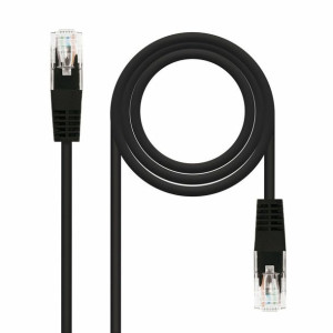 Kabel Sieciowy Sztywny UTP Kategoria 6 NANOCABLE   Czarny