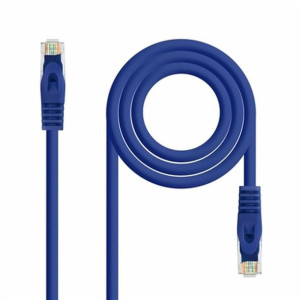 Kabel Sieciowy Sztywny UTP Kategoria 6 NANOCABLE   Niebieski
