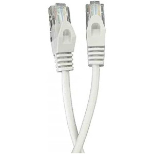 Kabel Sieciowy Sztywny UTP Kategoria 5e EDM Biały 1 m