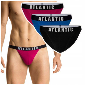 Slipy męskie bawełniane Atlantic 3-Pack