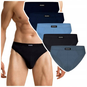 Slipy męskie bawełniane Sport Atlantic 5-Pack