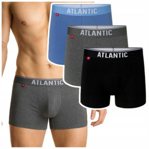 Bokserki męskie bawełniane Atlantic 3-Pack