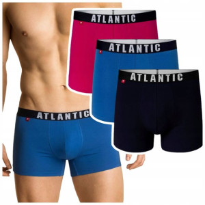 Bokserki męskie bawełniane Atlantic 3-Pack