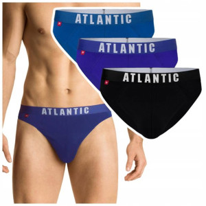 Slipy męskie bawełniane Atlantic 3-Pack