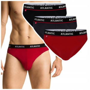 Slipy męskie bawełniane Atlantic 3-Pack