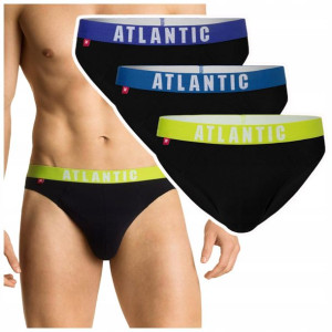 Slipy męskie bawełniane Atlantic 3-Pack