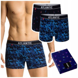 Bokserki męskie bawełniane Atlantic 2-Pack