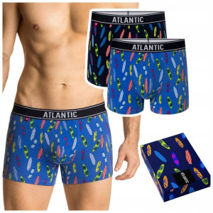 Bokserki męskie bawełniane Atlantic 2-Pack