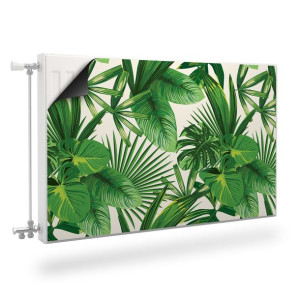 Magnetyczna MASKOWNICA Grzejnika Liście Tropikalne Natura 110cm x 60cm
