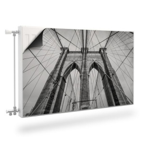 MATA Magnetyczna Na Grzejnik Most Brookliński Architektura 120cm x 60cm