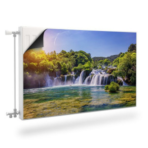 MASKOWNICA Magnetyczna Kaloryfera WODOSPAD Pejzaż Natura 110cm x 60cm