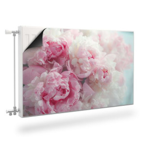 MASKOWNICA Magnetyczna Na Kaloryfer Kwiaty Peonie Natura 100cm x 60cm