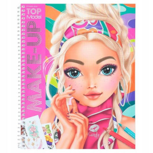 Szkicownik Make Up TOP Model z naklejkami