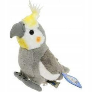 Beppe 13857 Papuga szara nimfa 20cm