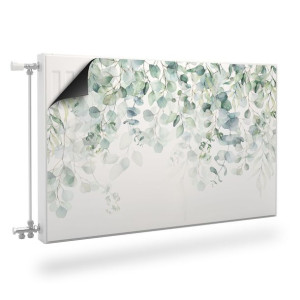 MASKOWNICA Magnetyczna Grzejnika Magnes Akwarelowe Listki 100cm x 60cm