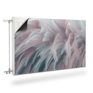 MASKOWNICA MAGNETYCZNA Na Kaloryfer PIÓRA Styl Boho 80cm x 60cm