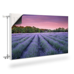MASKOWNICA Magnetyczna Na Kaloryfer Pole LAWENDY Natura 80cm x 60cm