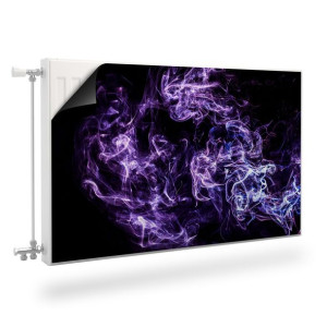 MASKOWNICA Magnetyczna Na Kaloryfer Fioletowa Abstrakcja 100cm x 60cm
