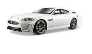 burago 1:24 18-21063 jaguar xkr-s white