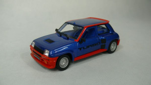 Burago 1:24 18-21088 Renault Turbo Blue
