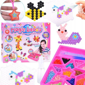 WODNE KORALIKI Magiczny zestaw FIGURKI 3D BRELOK