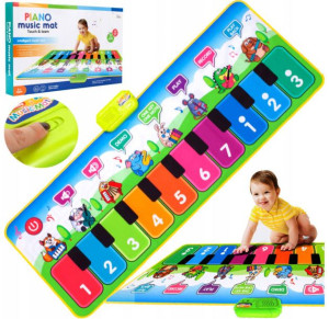 Mata Muzycznado Tańczenia 130 Cm Pianinko Nagrywa