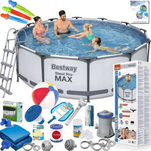 Basen Ogrodowy Stelażowy Bestway 366x122 Max 22w1