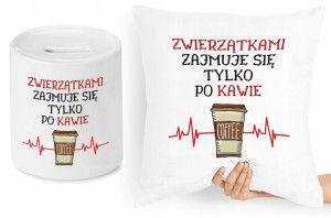 Dla Weterynarza Zestaw Poduszka + Skarbonka
