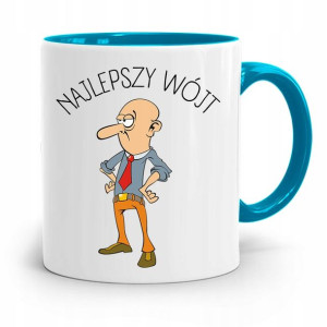 Dla Wójta Kubek Błękitny Prezent Najlepszy Wójt