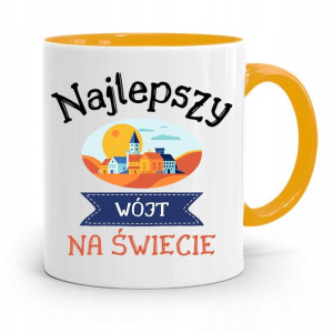 Dla Wójta Kubek Żółty Prezent Najlepszy Na Świecie