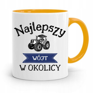 Dla Wójta Kubek Żółty Prezent Najlepszy W Okolicy