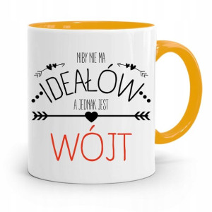 Dla Wójta Kubek Żółty Prezent Niby Nie Ma Ideałów