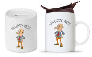 Dla Wójta Zestaw Kubek + Skarbonka Prezent