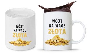 Dla Wójta Zestaw Kubek + Skarbonka Prezent