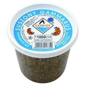 Katrinex Gammarus suszony 1000ml - kiełż suszony